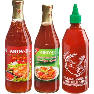 Koza Gıda Sos Paketi  Tatlı Biber Sosu-Tatlı Ekşi Sos-Sriracha Acı Biber Sosu