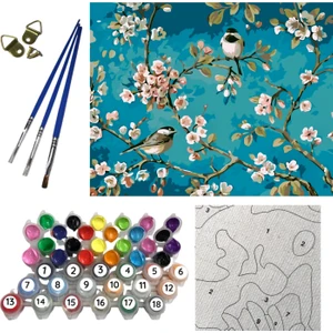 Tale Hobby Sayılarla Boyama Hobi Seti Numaralı Kendin Boya Tablo Seti 40 x 50 cm