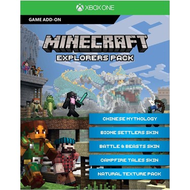 Minecraft explorers pack xbox on sale one