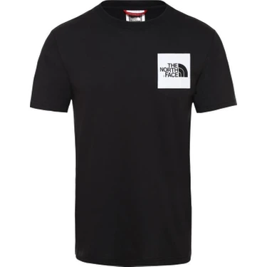 The north face t shirt zwart sale