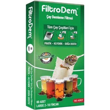 Filtrodem Çay Demleme Filtesi L 2- 10 Fincan