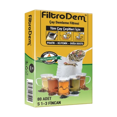 Filtrodem Çay Demleme Filtesi S 1-3 Fincan