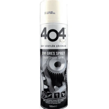 404 Sıvı Gres 500 ml 10'lu