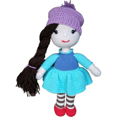 Orbi Bereli Kiz Bebek Amigurumi Oyuncak 43 Cm Fiyati Orbi Bereli Kiz Bebek Amigurumi Oyuncak 43 Cm Fiyati