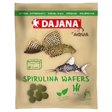 Dajana Spirulina Wafers Dip Balıkları İçin Bitkisel Yem 80 Ml 25