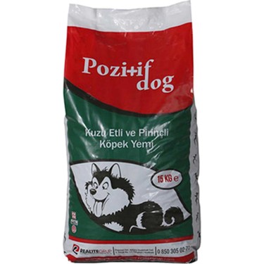 Pozitif Dog Kopek Mamasi Kuzu Etli Ve Pirincli 15 Kg Fiyati