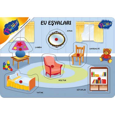 playwood ahsap tutmali puzzle ev esyalari fiyati