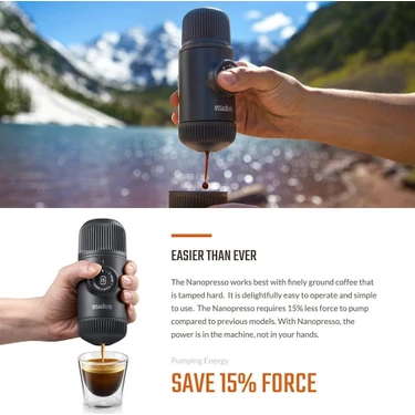 Wacaco Nanopresso Taşınabilir Espresso Makinesi Fiyatı