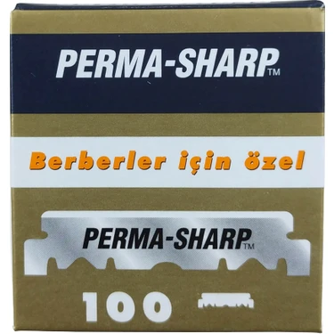 Permasharp  Single Edge Berber Bıçağı 100'lü x 5