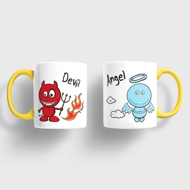 Sevgili Kupalari Devil Angel Kupa Takimi Fiyati