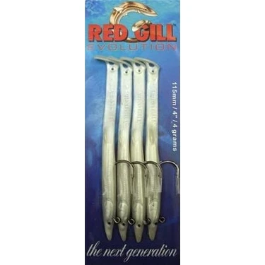 Red Gill Evolution Sand Eel 115 Mm. 4 Gr. Silver Pearl Spin Fiyatı