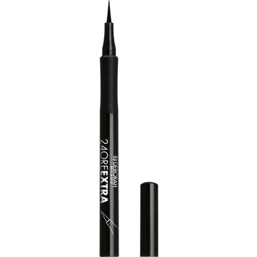 Deborah Milano 24 Saat Extra Eyeliner Kalemi - Uzun Süre Kalıcı Siyah Renk, Profesyonel Makyaj İçin