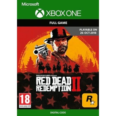 Red Dead Redemption 2 Xbox One Dijital Oyun Fiyati