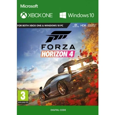 Forza Horizon 4 Standard Edition Xbox One Xbox Series X|S / Windows 10 Dijital