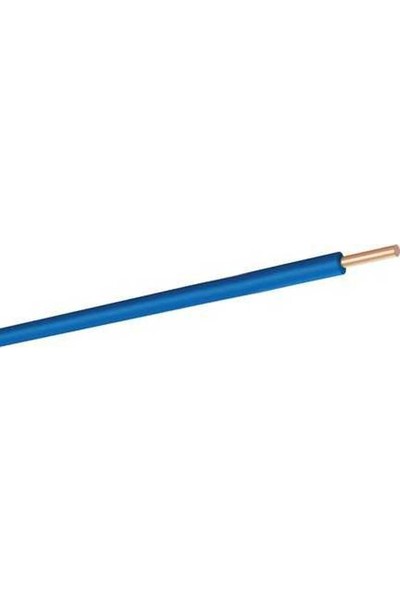 Hes H07V-U Nya Kablo Tam Bakır Mavi 2,5 mm x 3 m