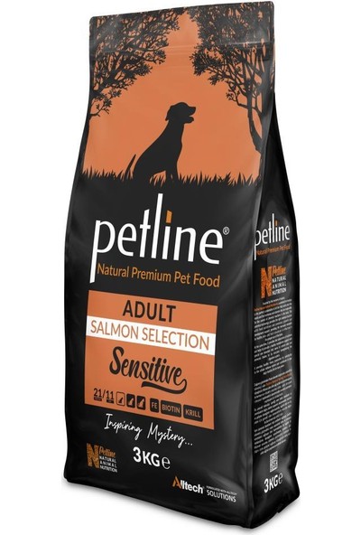 Pet Line Natural Premium Salmon Somonlu Yetişkin Köpek Maması 3 kg