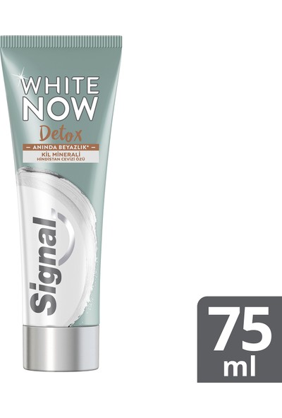 Signal White Now Detox Hindistan Cevizi Özlü Diş Macunu 75 ML