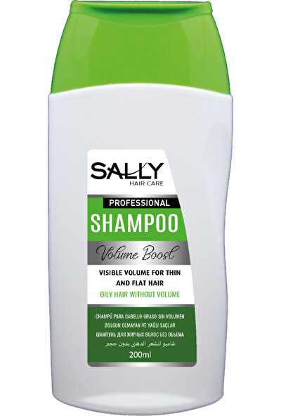 Sally Profesyonel Şampuan Volume Boost 200 ml - Dolgun Olmayan Ve Yağlı Saçlar