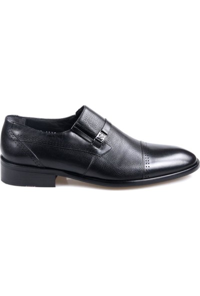 Fosco 1123 Erkek Klasik Siyah Deri Ayakkabı