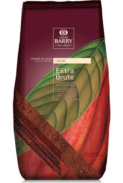Cacao Barry Extra Brute Kakao Tozu 1 kg