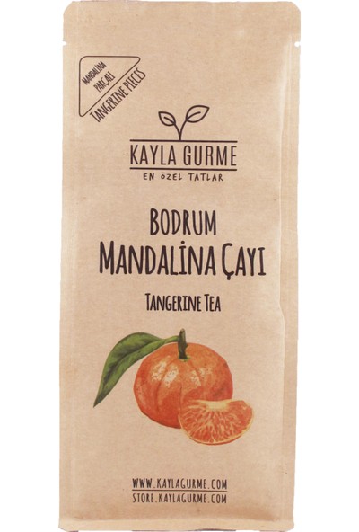 Kayla Gurme Bodrum Mandalina Çayı - Mandalina Parçalı 1 kg
