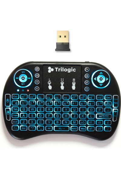 Trilogic Swıft Tw8 LED Kablosuz Mini Klavye