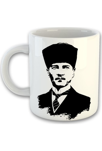 Mimiyum Atatürk Baskılı Kupa Bardak