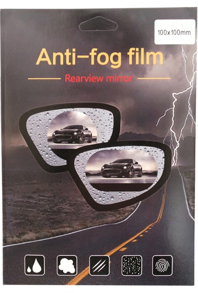 Vestark Araç Ayna ve Cam Buğu Önleyici ve Yağmur Kaydırıcı Film