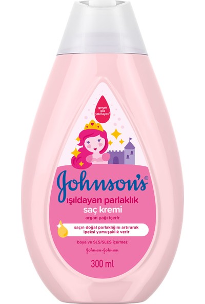 Johnson's Baby Işıldayan Parlaklık Saç Kremi 300 ml