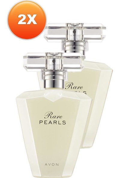 Avon Rare Pearls Kadın Parfüm Edp 50 Ml. Ikili Set