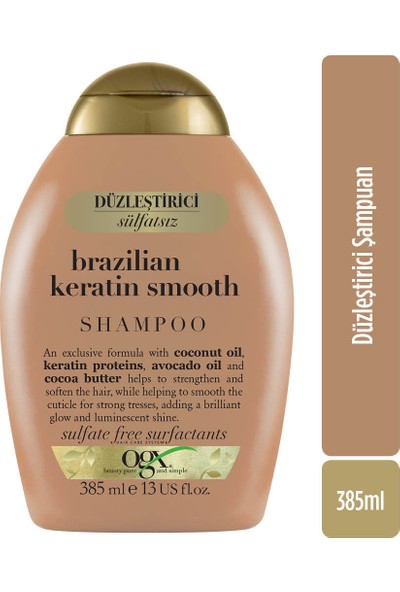 Organix Brazilian Keratin Therapy Şampuan 385 ml