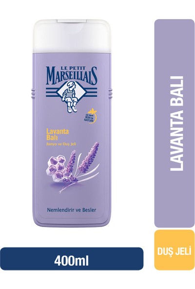 Le Petit Marseillais Duş Jeli Lavanta Balı 400 ml