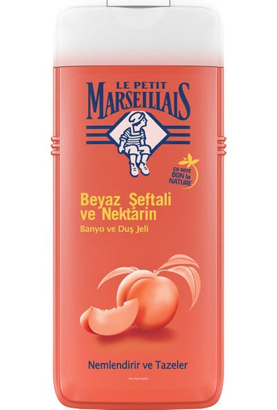 Le Petit Marseillais Duş Jeli Beyaz Şeftali & Nektarin 650 ml