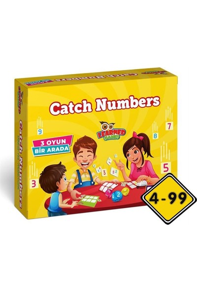 Learned Games Catch Numbers Sayıları Yakala Akıl Oyunu