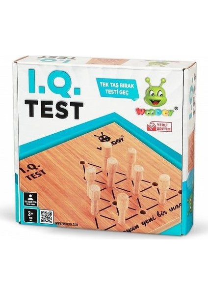 Ahşap IQ Test Zeka Geliştirme Strateji Oyunu