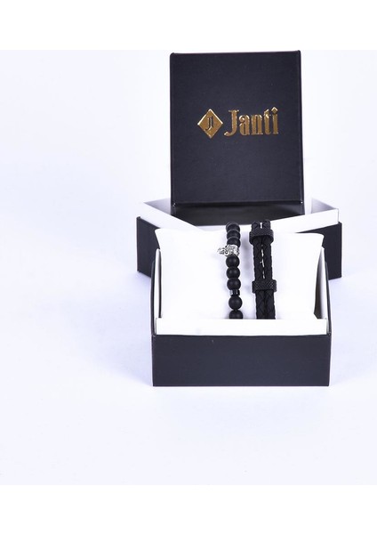 JTKB19030 Janti 2'li Kombin Bileklik