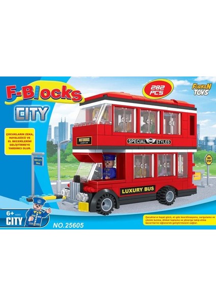 F-Blocks City Seri 282 Parça