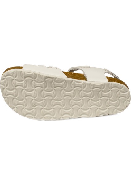 905.p20Y.085 Patik Deri Beyaz Çocuk Sandalet indirimleri