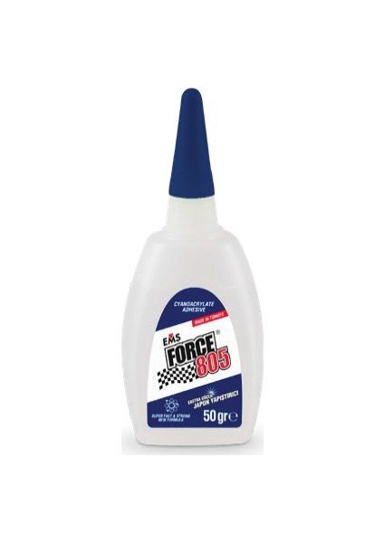 Genel Amaçlı Hızlı Yapıştırıcılar / Ems Force 805 Hızlı Yapıştırıcı 50GR