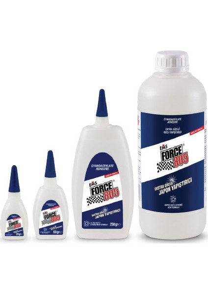 Genel Amaçlı Hızlı Yapıştırıcılar / Ems Force 805 Hızlı Yapıştırıcı 50GR
