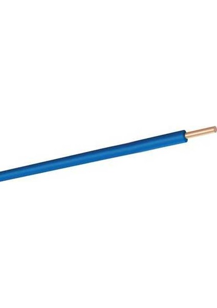 H07V-U Nya Kablo Tam Bakır Mavi 2,5 mm x 13 m