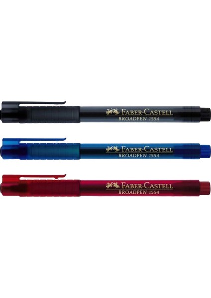 Broadpen Ince Uçlu Keçeli Kalem 0.8 mm 3'lü