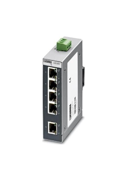 Phoenix Contact FLSWITCHSFNB5TX 5 Port Endüstriyel Ethernet Switch