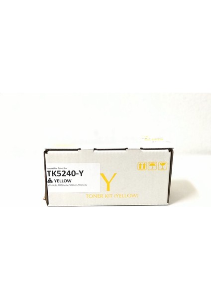 Kyocera TK5240 Muadil Toner 3.000 Sayfa Sarı