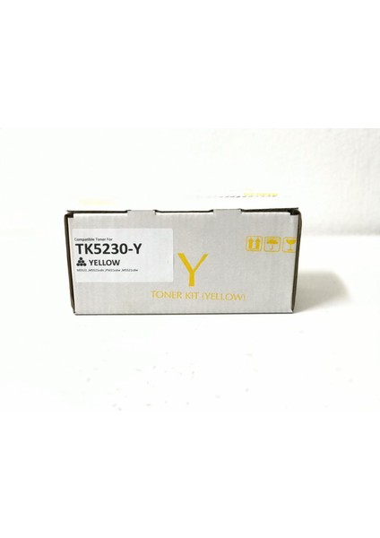 Kyocera TK5230 Muadil Toner 2.200 Sayfa Sarı