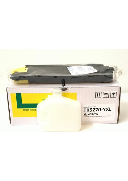 Kyocera TK5270 Yüksek Kapasite Muadil Toner 9.000 Sayfa Sarı