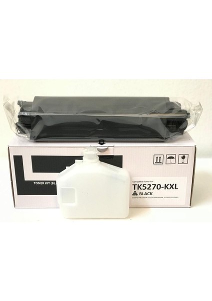 Kyocera TK5270 Yüksek Kapasite Muadil Toner 12.000 Sayfa Siyah