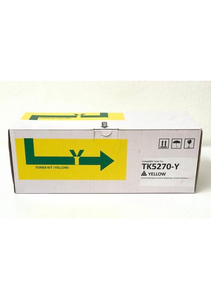 Kyocera TK5270 Muadil Toner 6.000 Sayfa Sarı