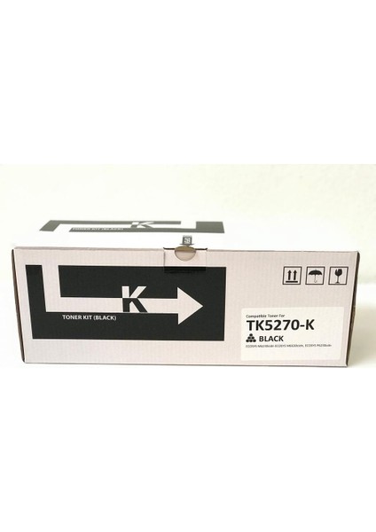 Kyocera TK5270 Muadil Toner 8.000 Sayfa Siyah