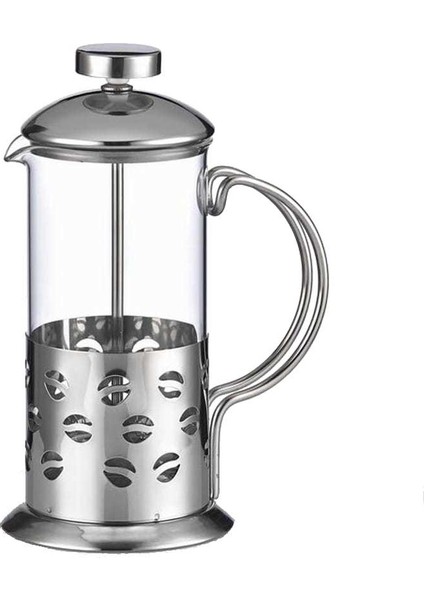 French Press Bitki Çayları ve Filtre Kahve Demliği